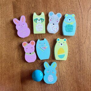 Wooden mini bowling toy *Free in bundle*